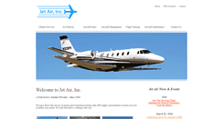 Desktop Screenshot of jetairinc.com